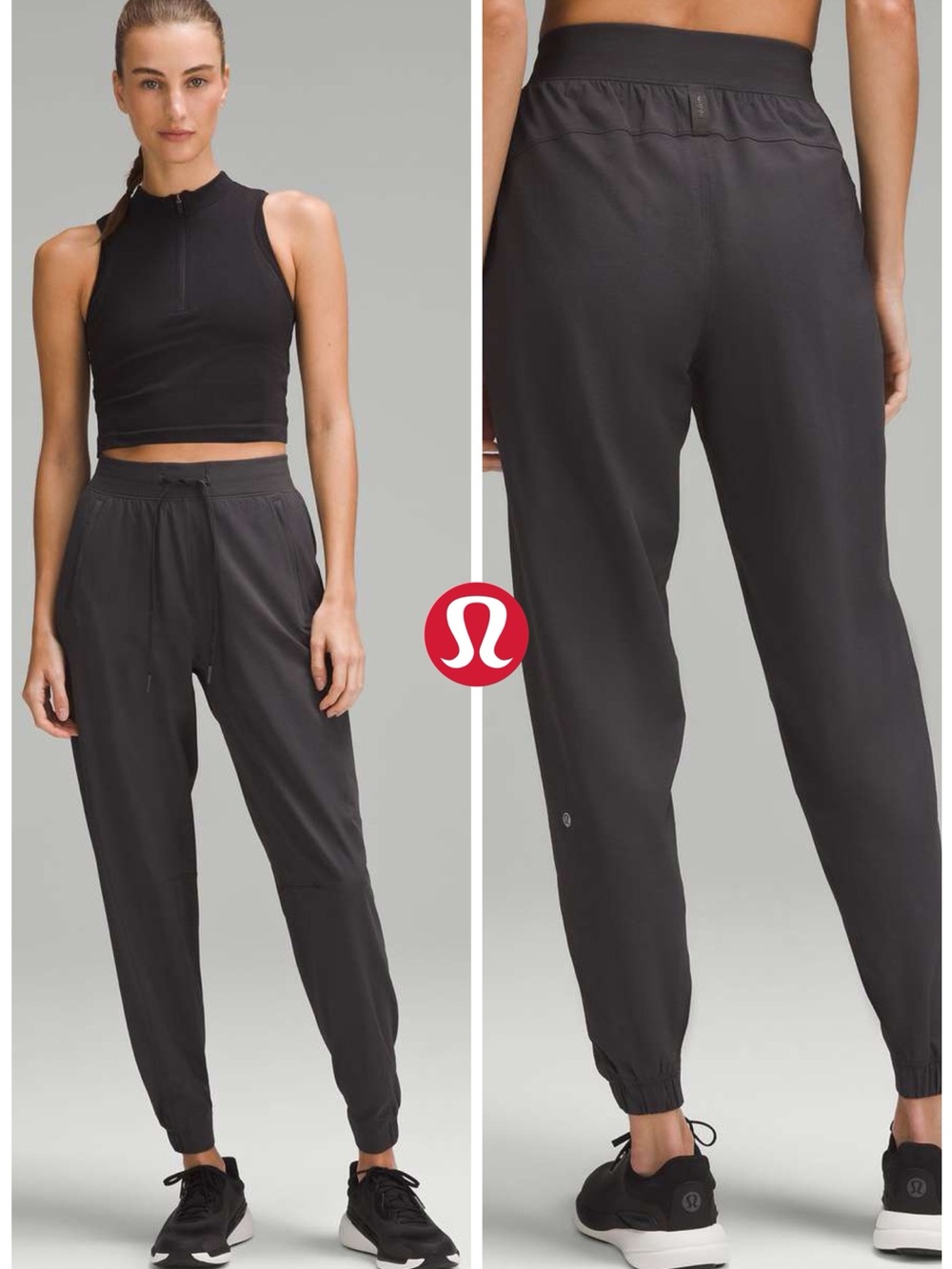 Like New - Lululemon License to Train High-Rise Pants in Graphite Grey (14)